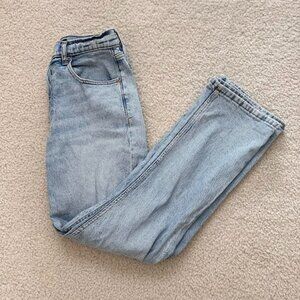 Aeropostale '90s Super High-Rise Baggy Jean Light Wash Size 4